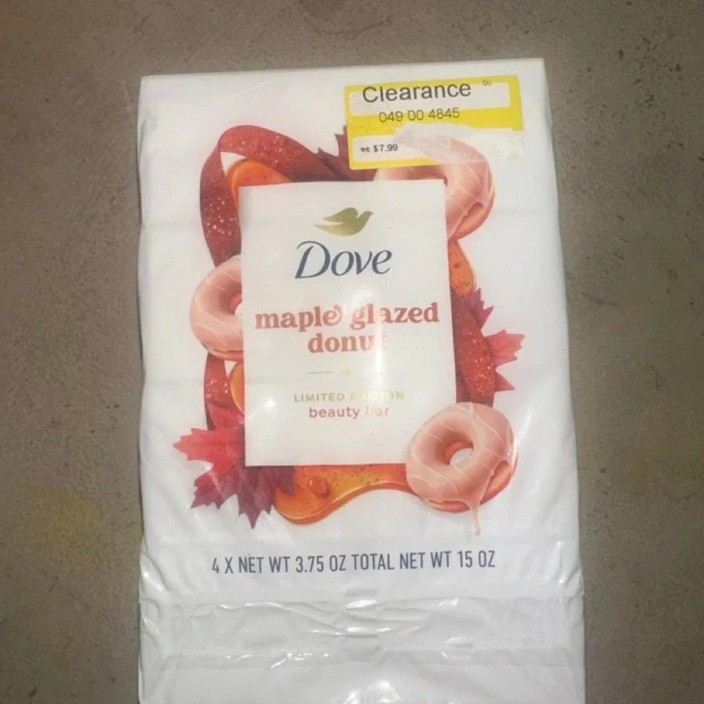 Dove Maple Glazed donut bar soap